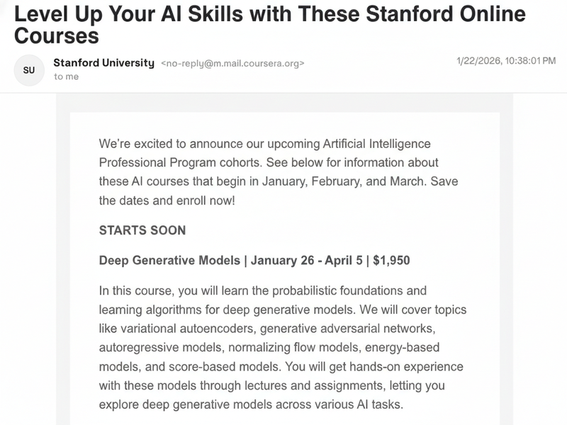 Track What Matters UI preview